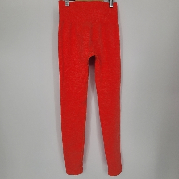 ONER Active orange classic SEAMLESS LEGGINGS xsmall - Picture 2 of 3